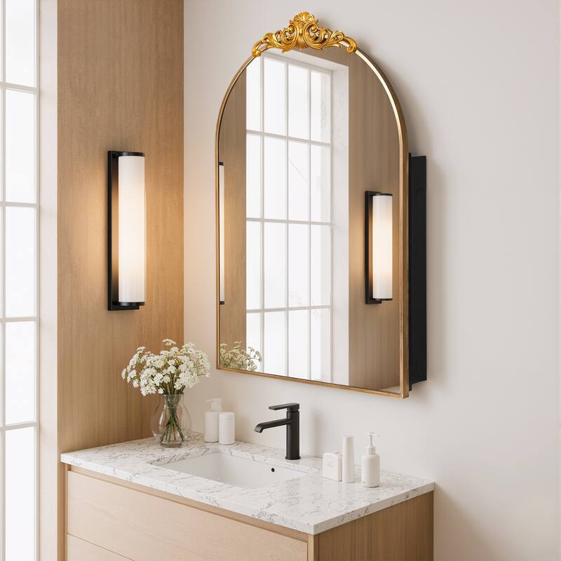 Dovelina Wall Medicine Cabinet Multifunctional Wall-Mounted Mirrored Cabinet with Magnetic Doors - 36*24