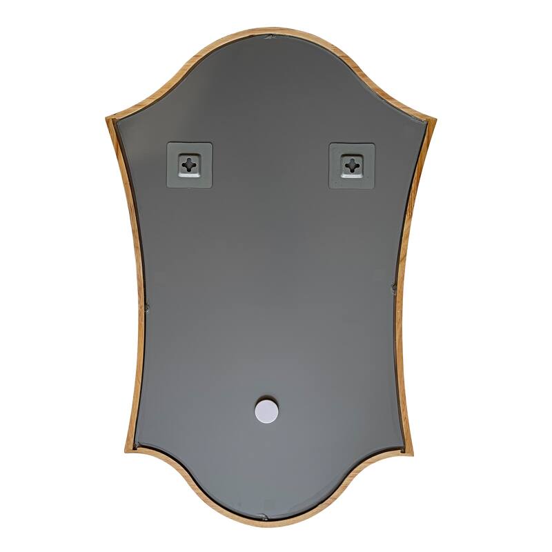 Maple Framed Wall Mounted Accent Mirror