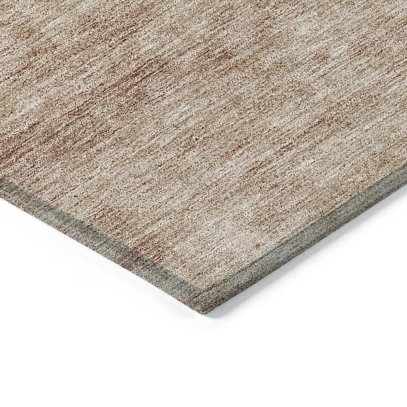 Machine Washable Indoor/ Outdoor ChantilleSunburst Modern Rug
