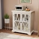 preview thumbnail 12 of 12, COSIEST Solid Wood Buffets and Sideboards Storage Cabinet