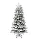 preview thumbnail 1 of 1, National Tree Company 6 ft. Feel-Real Acacius Snowy Hinged Tree - 6 Foot