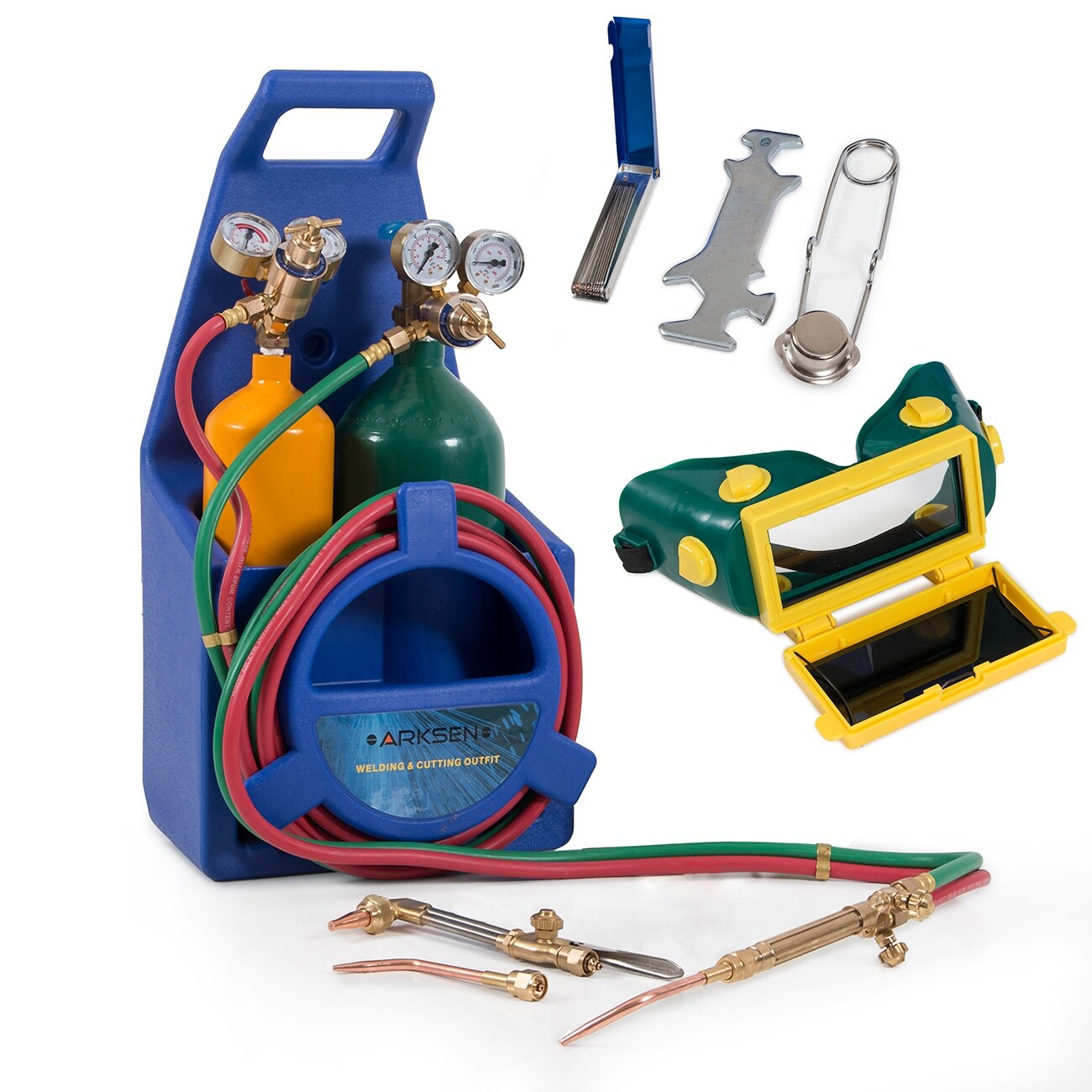Arksen Portable Torch Kit, Oxygen & Acetylene Welding, Professional