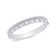 preview thumbnail 2 of 2, 10K White Gold 3/8ct TDW Baguette and Round Diamond Band (I-J, I1)