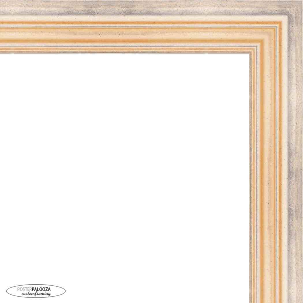 6x10 Frame Silver Ornate Antique Solid Complete Wood Picture Frame with UV  Acrylic, Foam Board Backing, & Hardware - Bed Bath & Beyond - 38740305