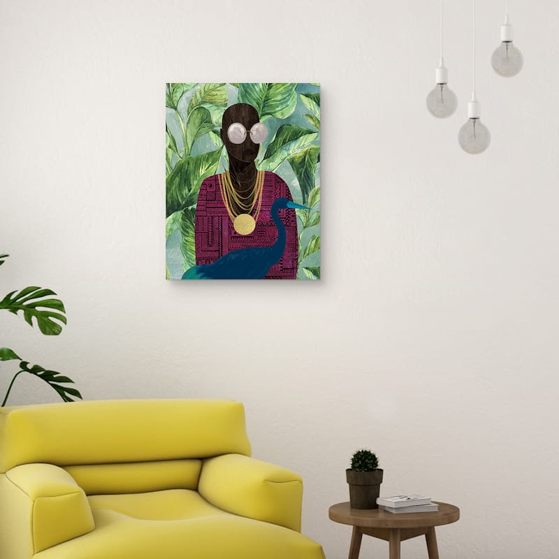 King Birdie II by Nikki Chu Canvas Art Print