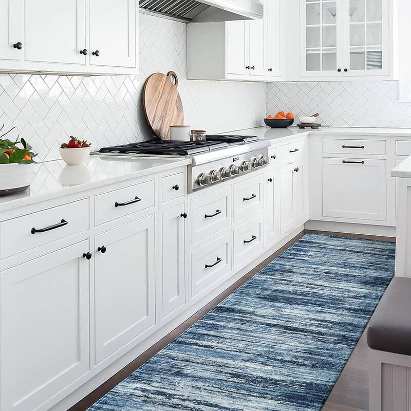 2x6 Washable Runner Rugs with Rubber Backing NonSlip On Sale Bed