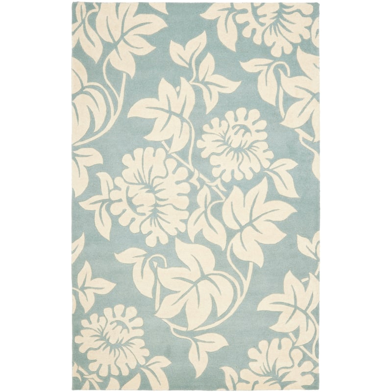 SAFAVIEH Handmade Soho Kassie Floral N.Z. Wool Rug