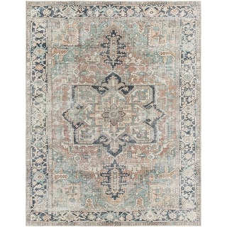Artistic Weavers Maximus Traditional Medallion Machine Washable Area Rug