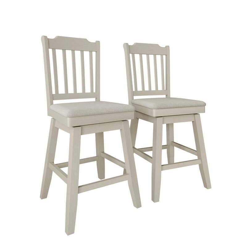 CraftPorch Classic Swivel Counter Chairs