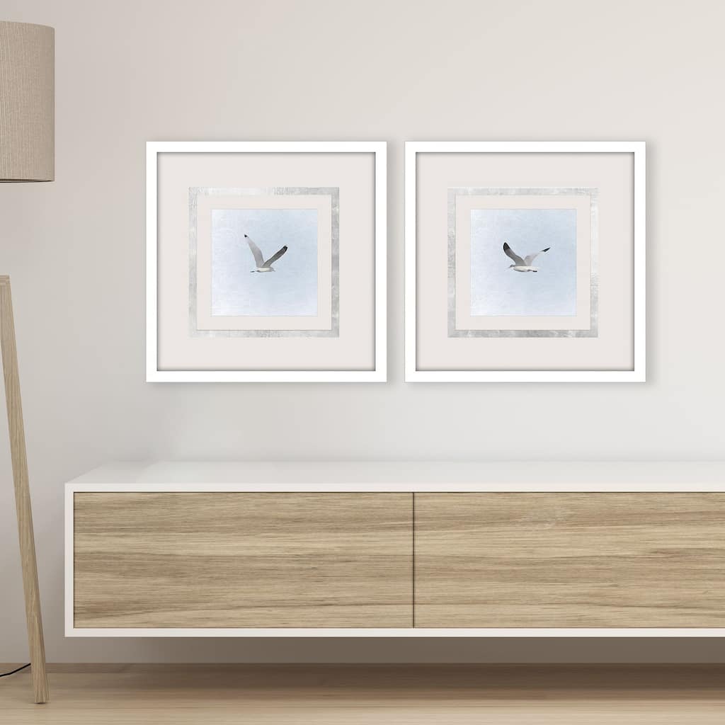 Paragon Modern Flight I Framed Art - Set of 2