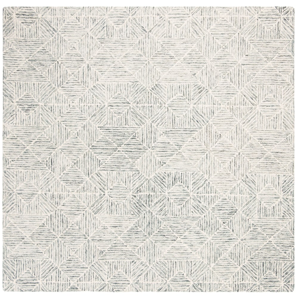 SAFAVIEH Handmade Abstract Harmanna Modern Wool Rug