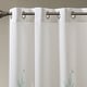 preview thumbnail 12 of 28, Madison Park Vera Burnout Printed Curtain Panel Single