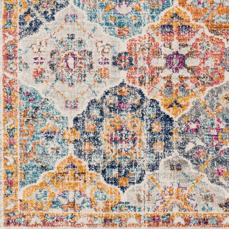 Livabliss Harput Transitional Medallion Area Rug