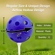 preview thumbnail 22 of 23, GSE™ 12-Pack Indoor/Outdoor Plastic Hollow Practice Golf Balls, Airflow Training Golf Balls