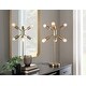 preview thumbnail 1 of 20, Lumisource Spark Contemporary Table Lamp in Black and Antique Brass - 12.25"Lx12.25"Wx22.25"H