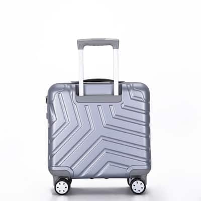 PC Stripe Hard Case Luggage Computer Case with Silent Aircraft Wheels ...