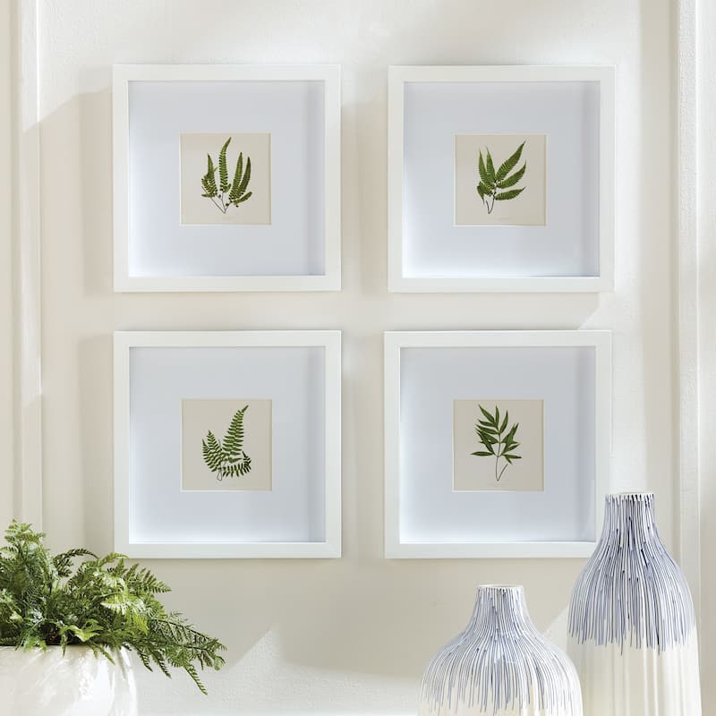 Forest Greenery Petite Prints, Set Of 4
