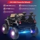 preview thumbnail 5 of 3, 24V Kids Ride on Truck with Remote Control, 4 Motors, 7Ah Battery, Seat Width 2 Seater Electric Ride Toy
