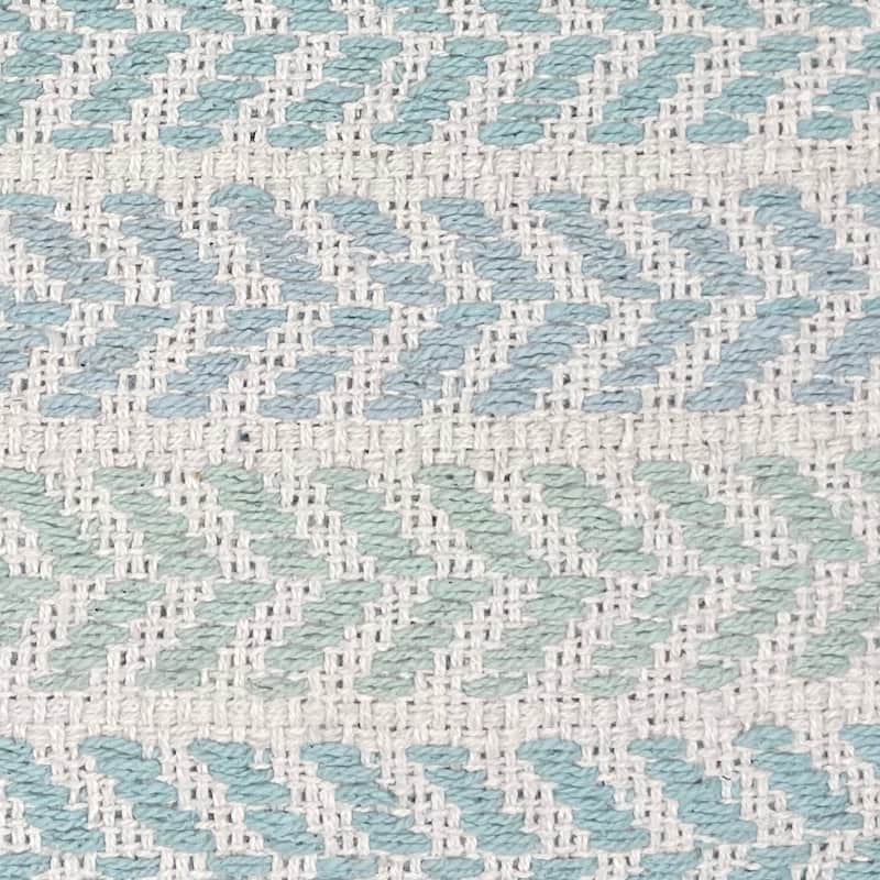Sevita Beachside Chevron Natural Cotton Square 18"x18" Throw Pillow, Set of 2 or 4