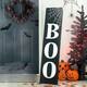 Glitzhome Halloween Wooden Porch Sign Decor