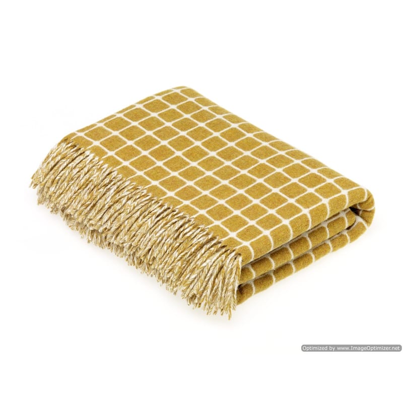 Athens Merino Lambswool Throw - Made in England