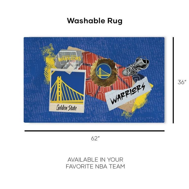 NBA Display Washable Rug