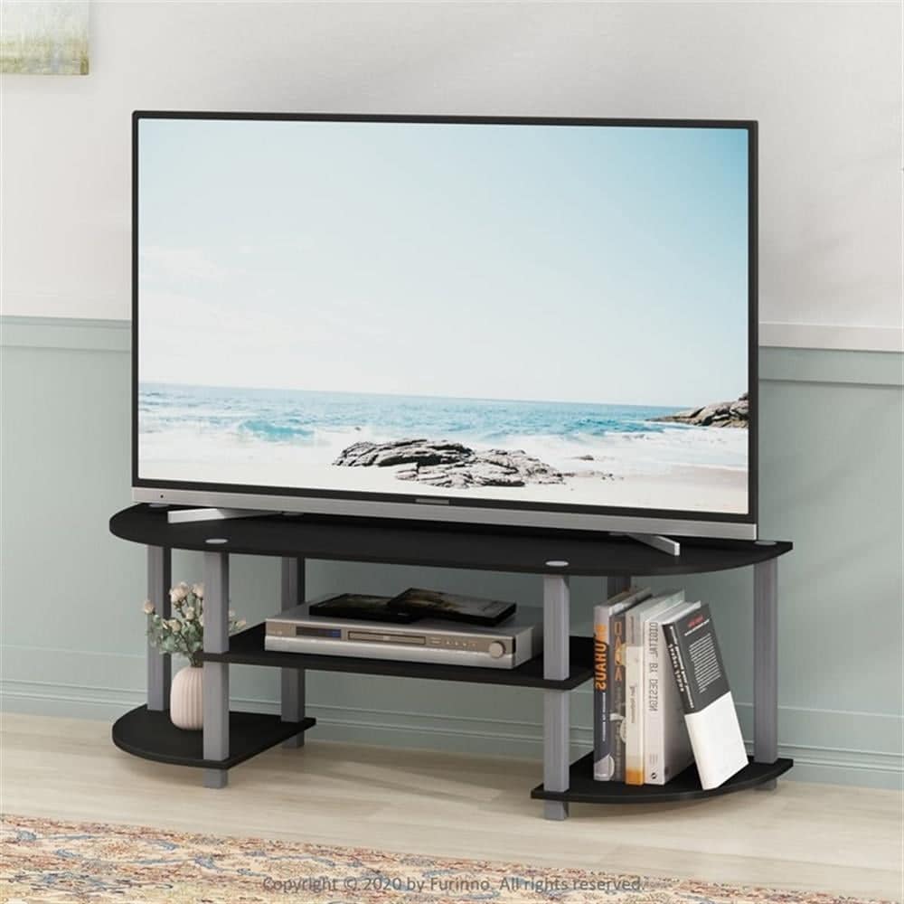 47-inch Recycled TV Stand with No-Tool Assembly