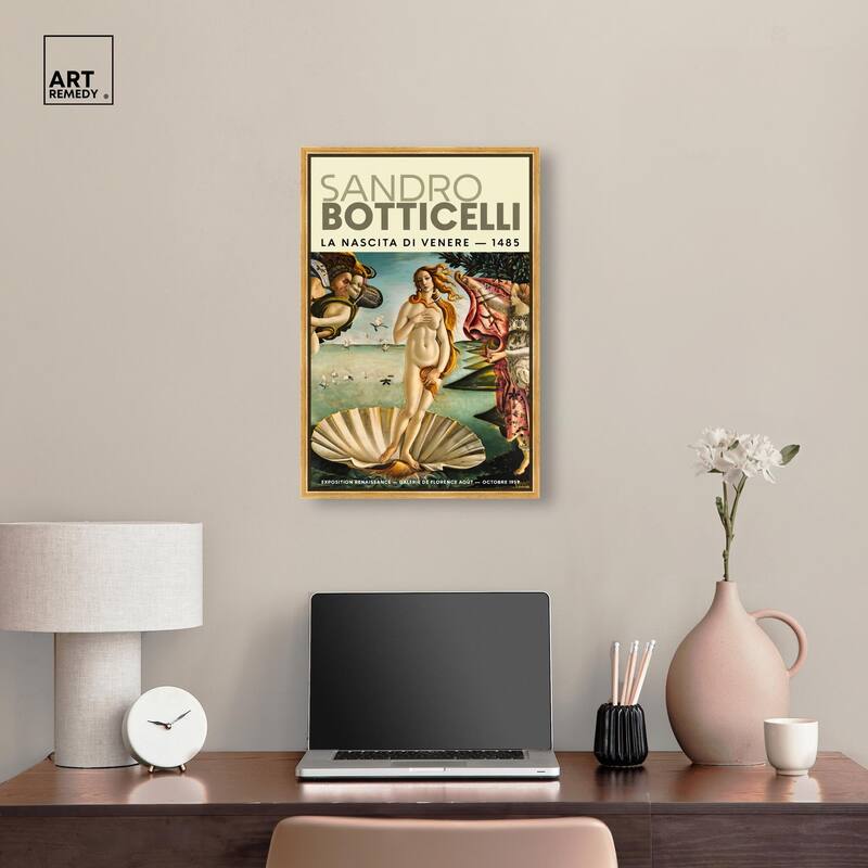 Renaissance Birth of Beauty Canvas by Art Remedy