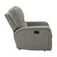 preview thumbnail 6 of 11, Eymard Chenille Fabric Manual Glider Reclining Chair