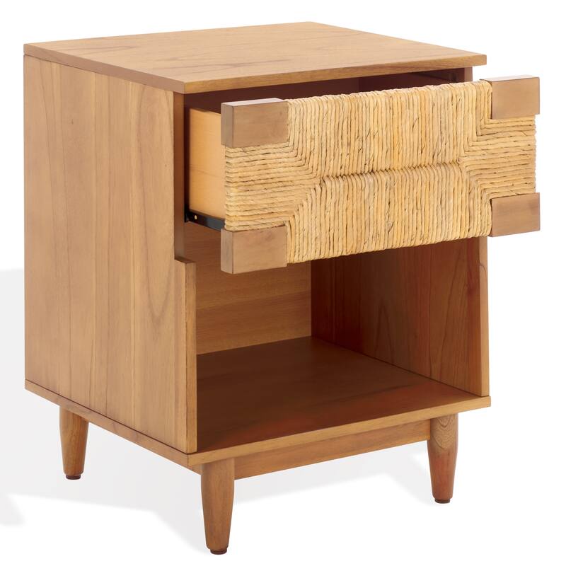 SAFAVIEH Couture Roseanne Banana Stem 1-Drawer Nightstand
