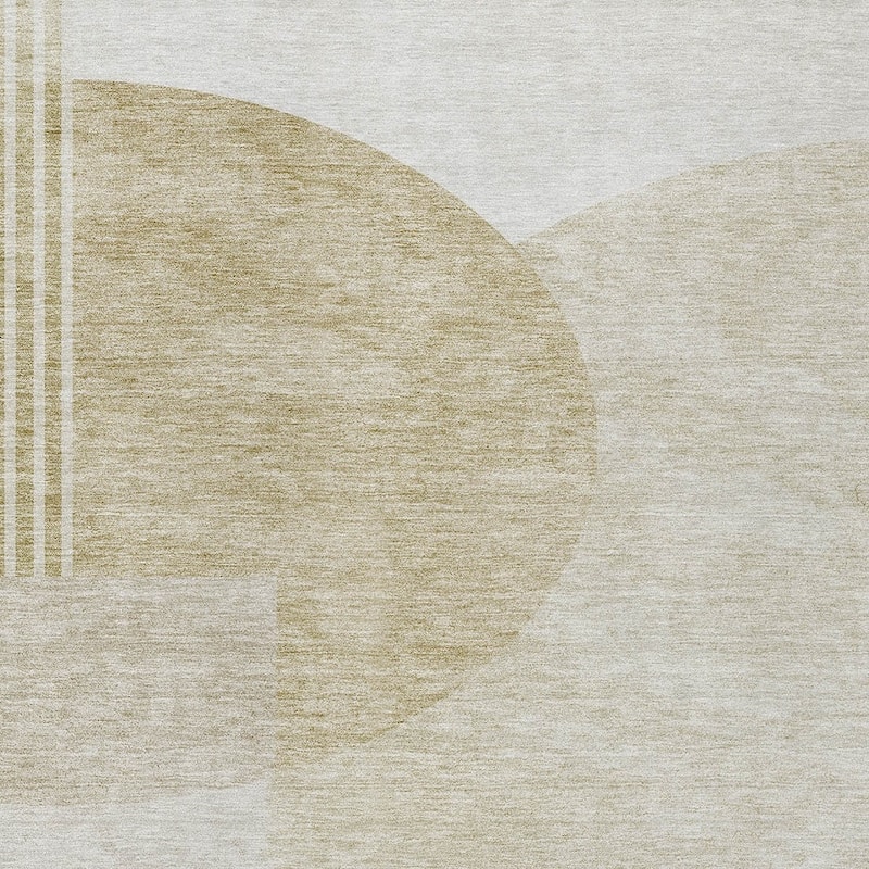 HomeRoots Geometric Transitional Rectangle Outdoor Rug