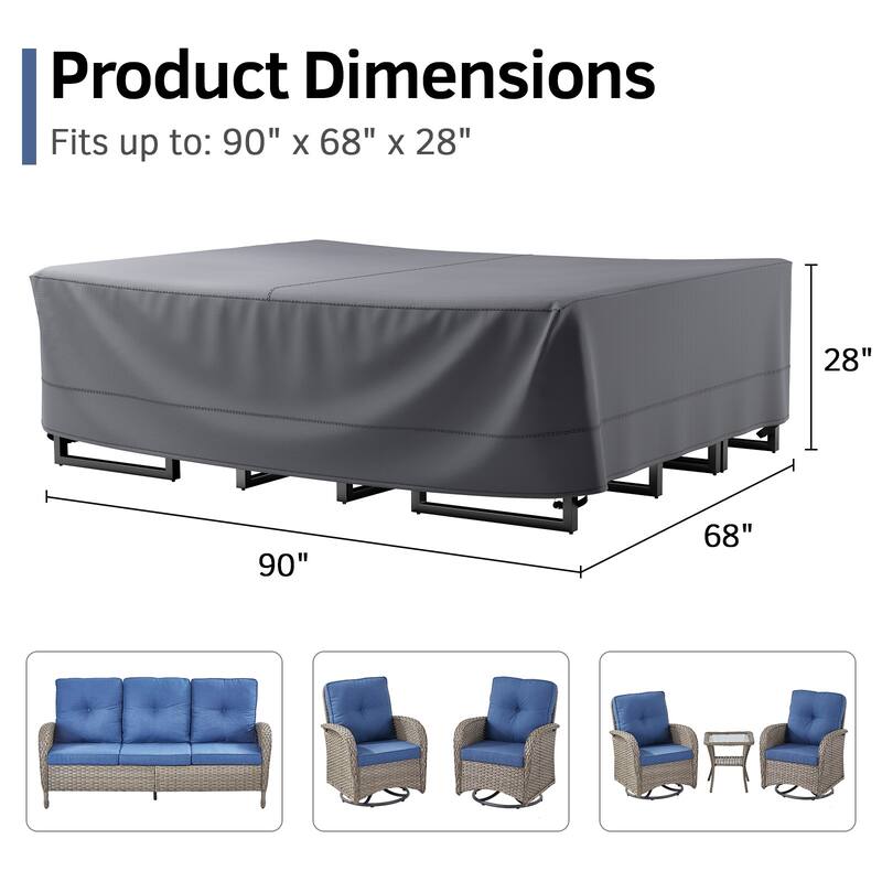 Outdoor Furniture Covers Waterproof Sofa Cover