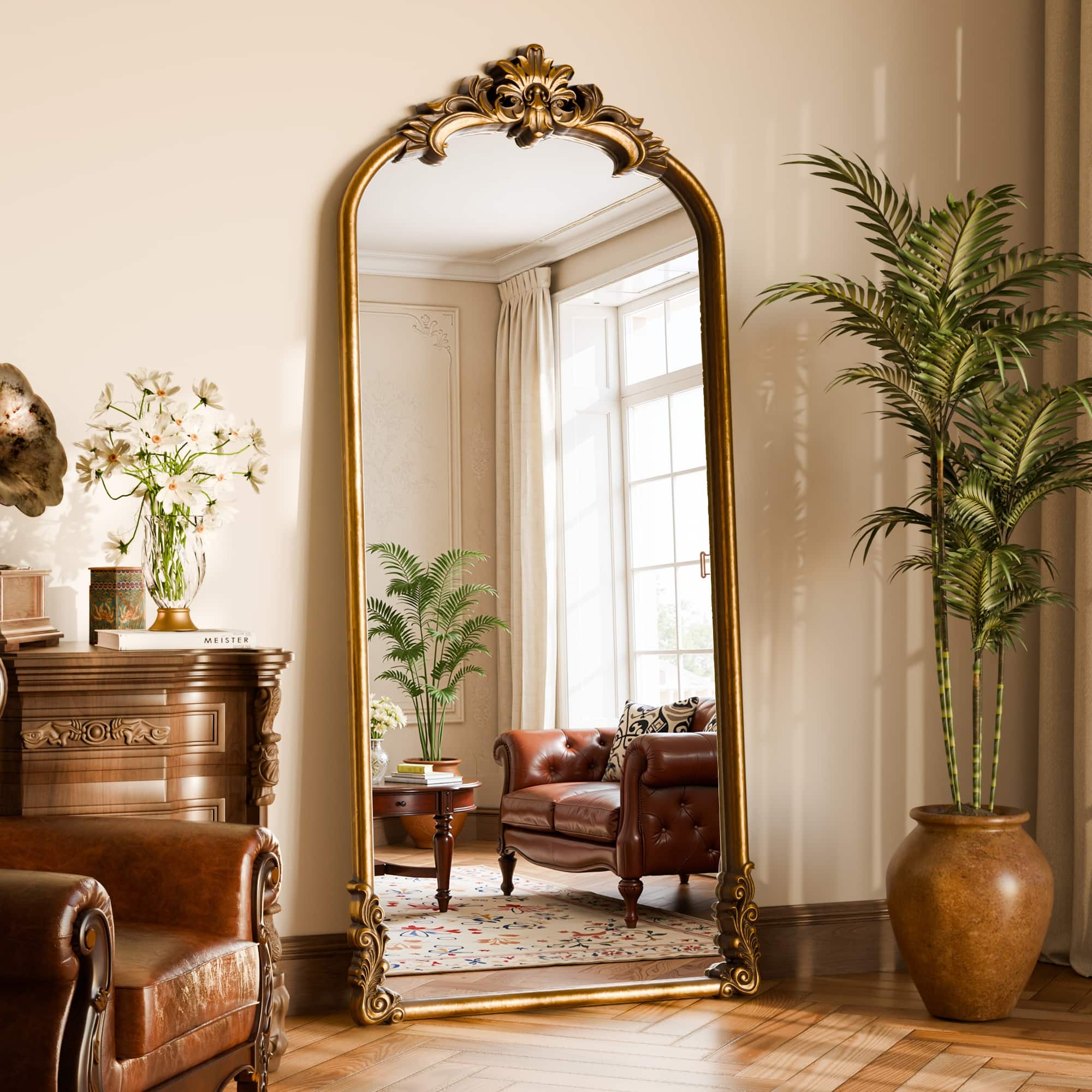 Option Floral-Antique Gold