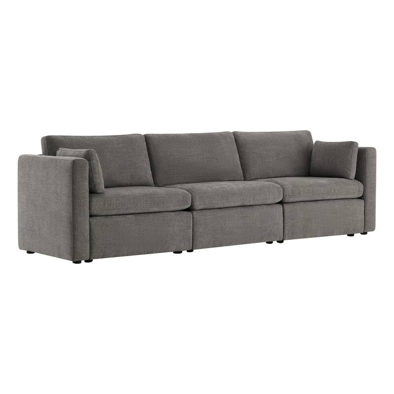 Mia Oversized Modular Sectional Fabric Sofa