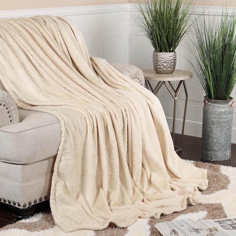 Superior Alaska Diamond Soft Fluffy Fleece Blanket