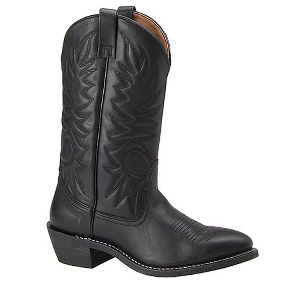 mid calf western boots