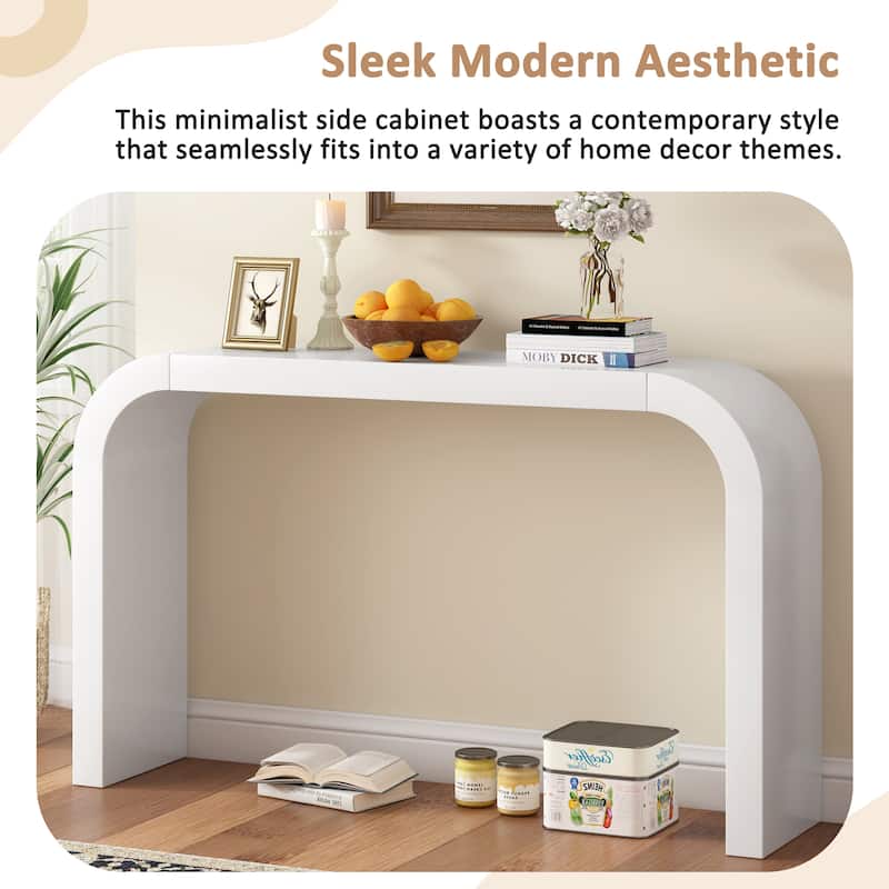 Mirod Contemporary Console Table – Sleek Minimalist Design for Living Rooms, Hallways & Bedrooms‌