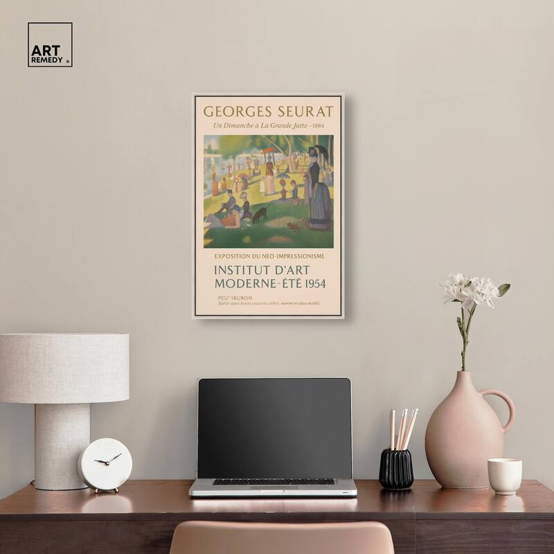 Day in Paris Canvas by Art Remedy