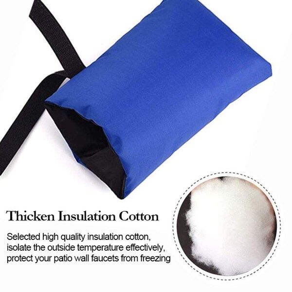 Homeen Faucet Freeze Protection Outside Frost Long Water Tap Frost Jacket Insulated Freeze Protection Garden Faucet