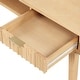 preview thumbnail 5 of 5, Jasper Small Home Office Desk with Storage, Bohemian Writing Desk with Drawer and Open Cubby