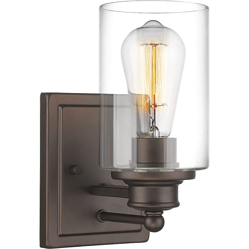 Bathroom Vanity Light,Wall Sconce Lamp Over Mirror - 1-Light