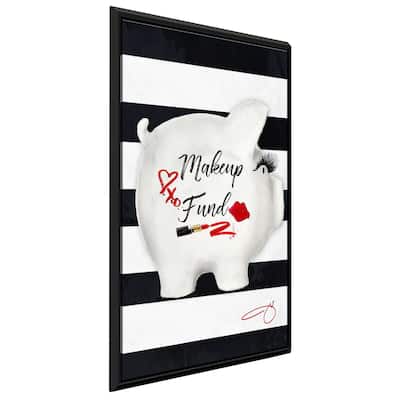"Make Up Fund" by Jodi Print on Floating Canvas