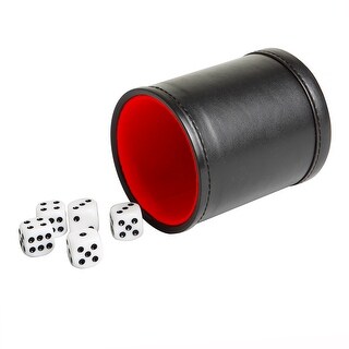 Hathaway Modifier Dice Cup w/ 5 Dice - Black