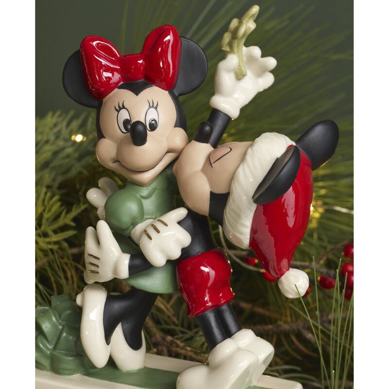 Lenox Disney's Mickey & Minnie Countdown Figurine by Lenox