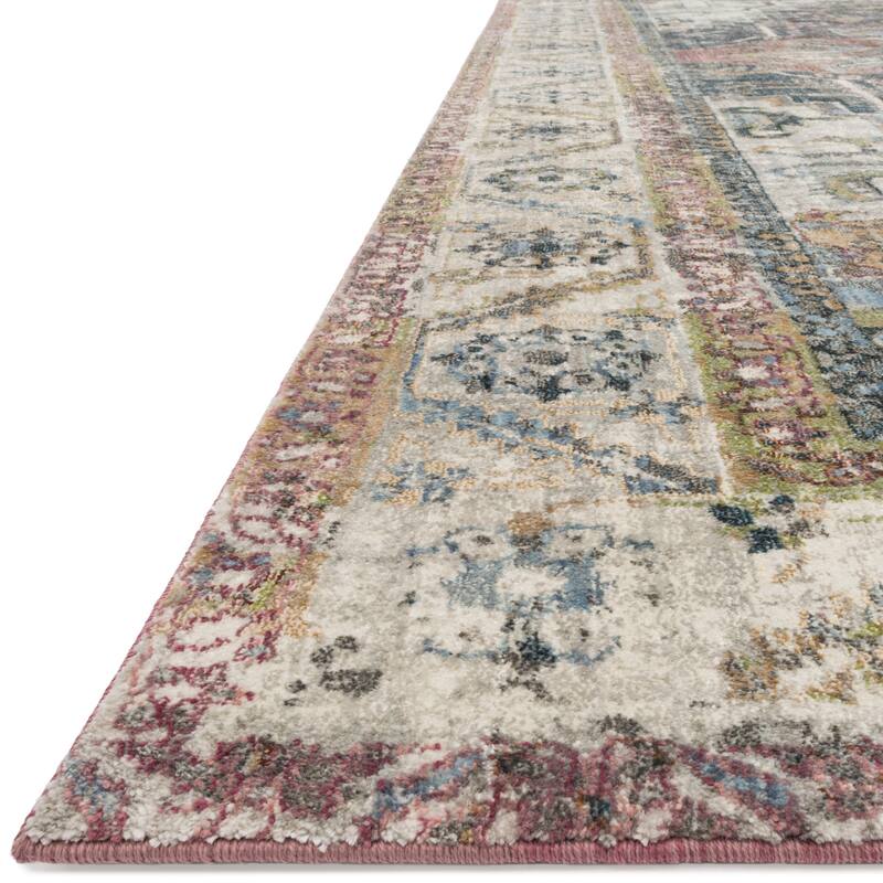 Alexander Home Contessa Distressed Vintage Medallion Rug