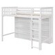 preview thumbnail 5 of 19, Twin Size Loft Bed with 8 Open Storage Shelves and Built-in Ladder