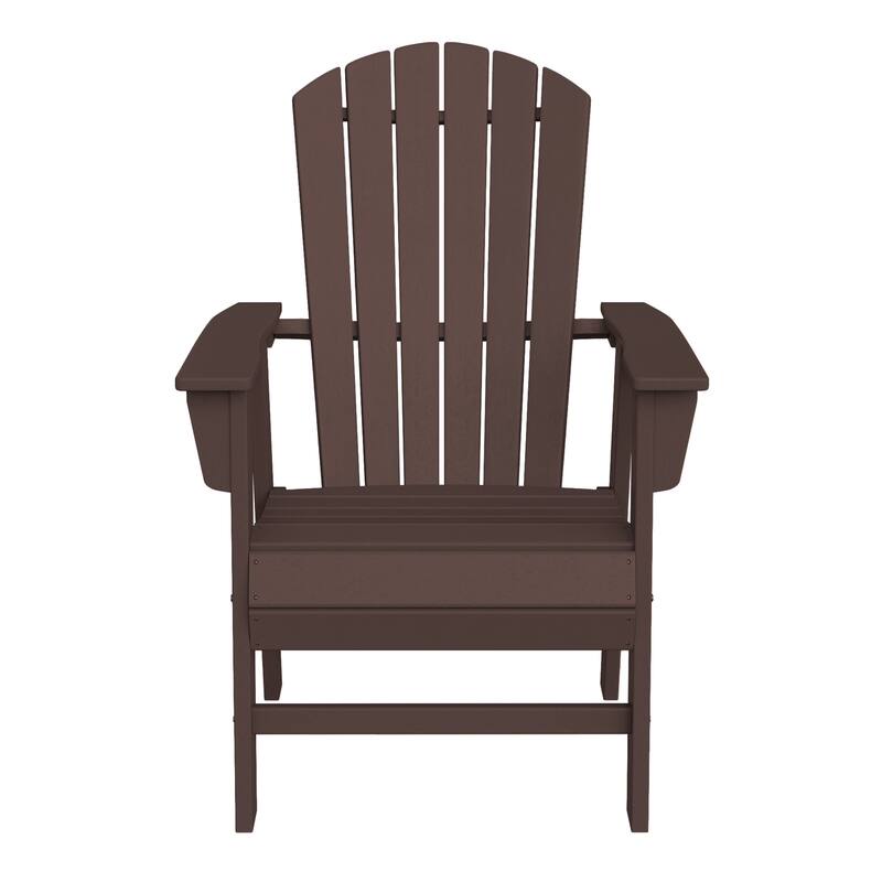 Altura Hdpe All Weather Outdoor Patio Adirondack Dining Chair