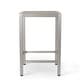 preview thumbnail 8 of 16, Cape Coral Outdoor 3-piece Bar Set with Glass Table Top by Christopher Knight Home