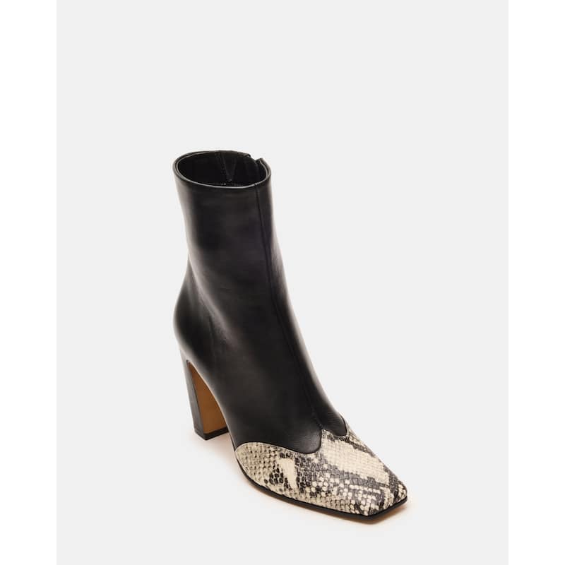 Steve Madden Lyle Leather Heeled Boot - 10