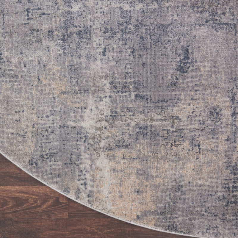 Rustic Textures Vintage Abstract Modern Area Rug